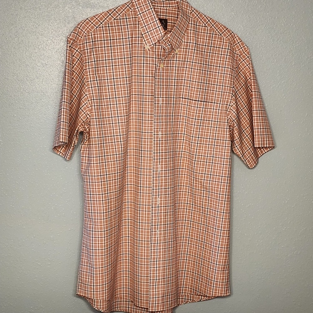 Jos. A. Bank Traveler's Collection Short Sleeve Men's Shirt M